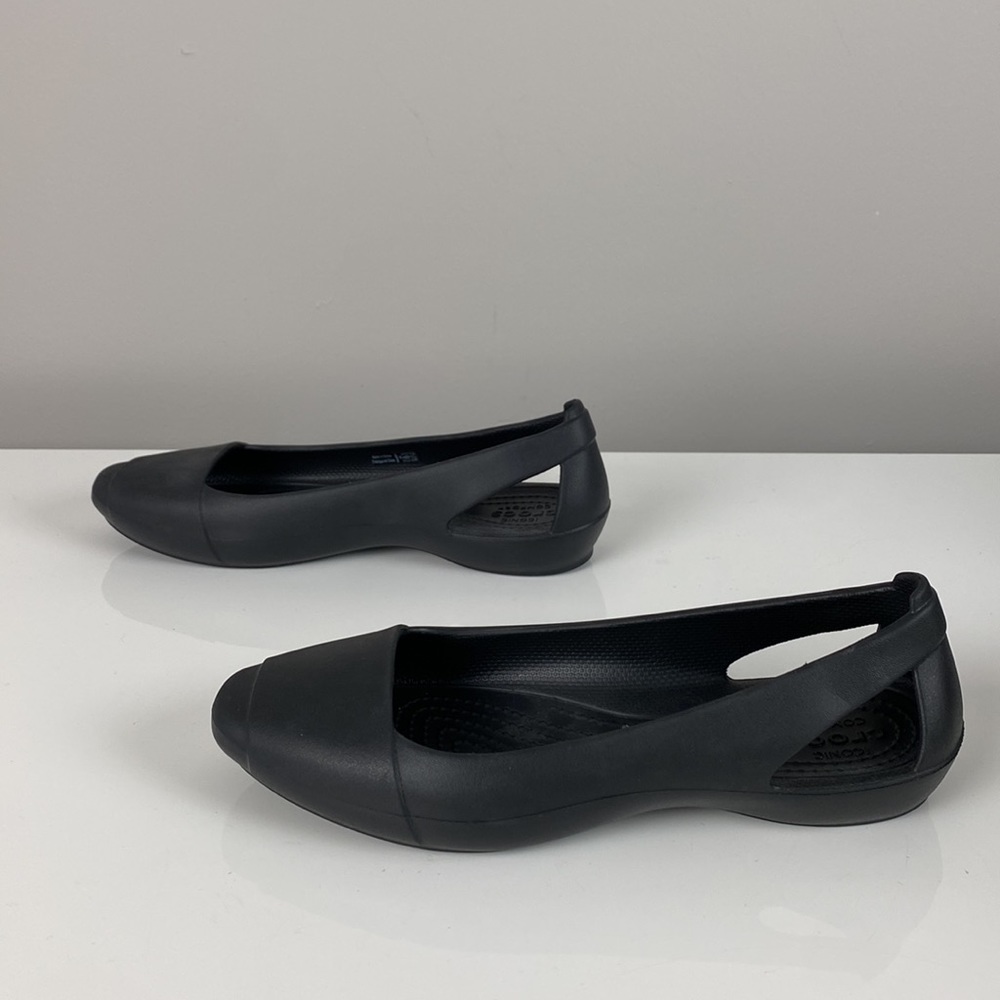 Crocs Sienna Ballet Flats Shoes Size 6 - Picture 3 of 15